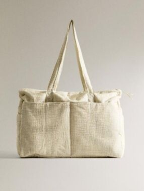 Zara Yellow Maternity Tote